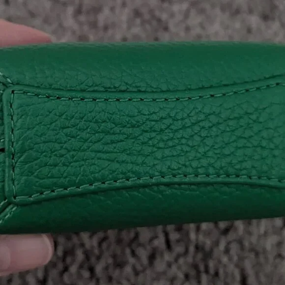 Kate Spade Micro Dumpling Bag Charm in Green Bean - Picture 7 of 7